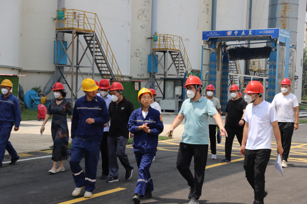 山東省生態環境廳蒞臨泰安海中考察指導工作