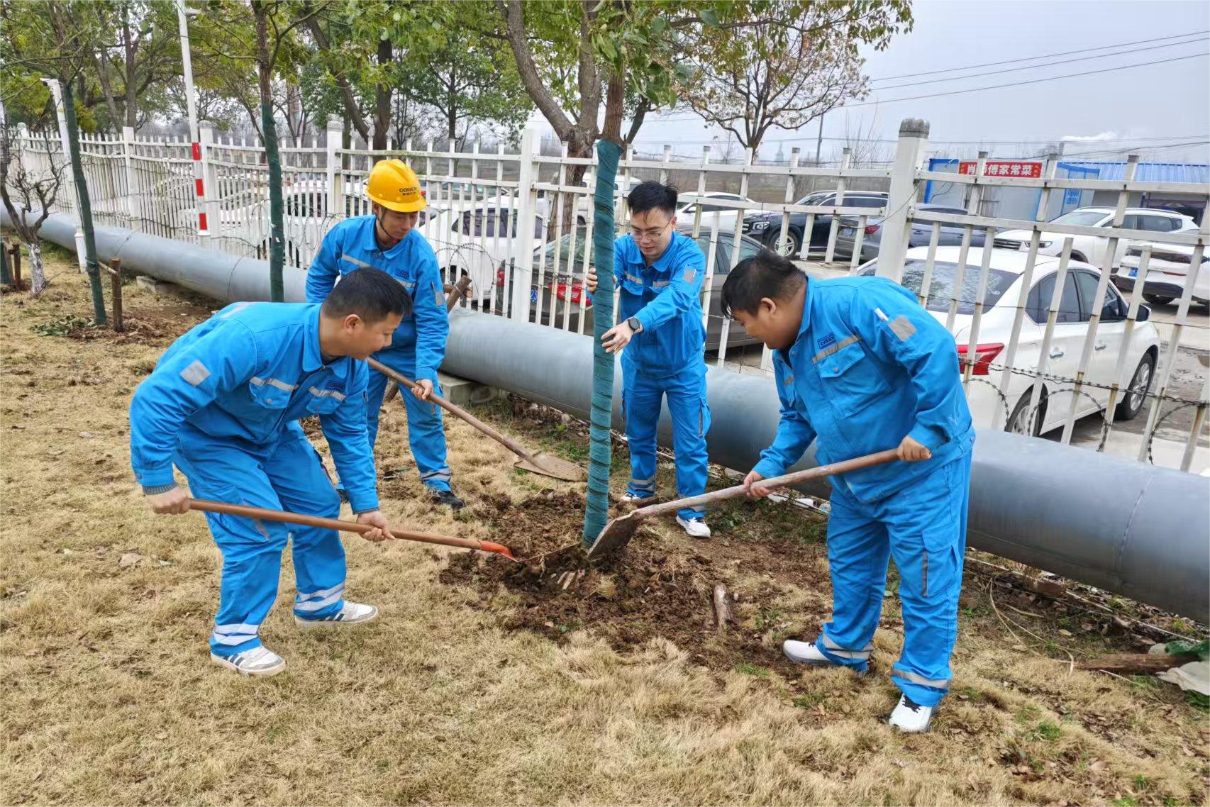 植此青綠 共生美好——全椒環保開展綠化美化植樹活動