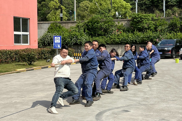 激情“五一”、活力“五四”，寧海馨源泰公司職工運(yùn)動(dòng)精彩紛呈
